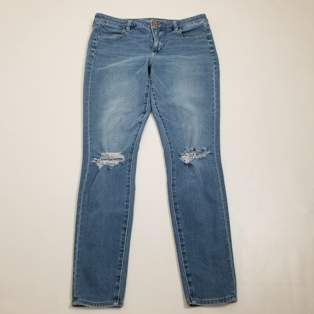 American Eagle Dream Jean Jeggings Size 14 X-Long
